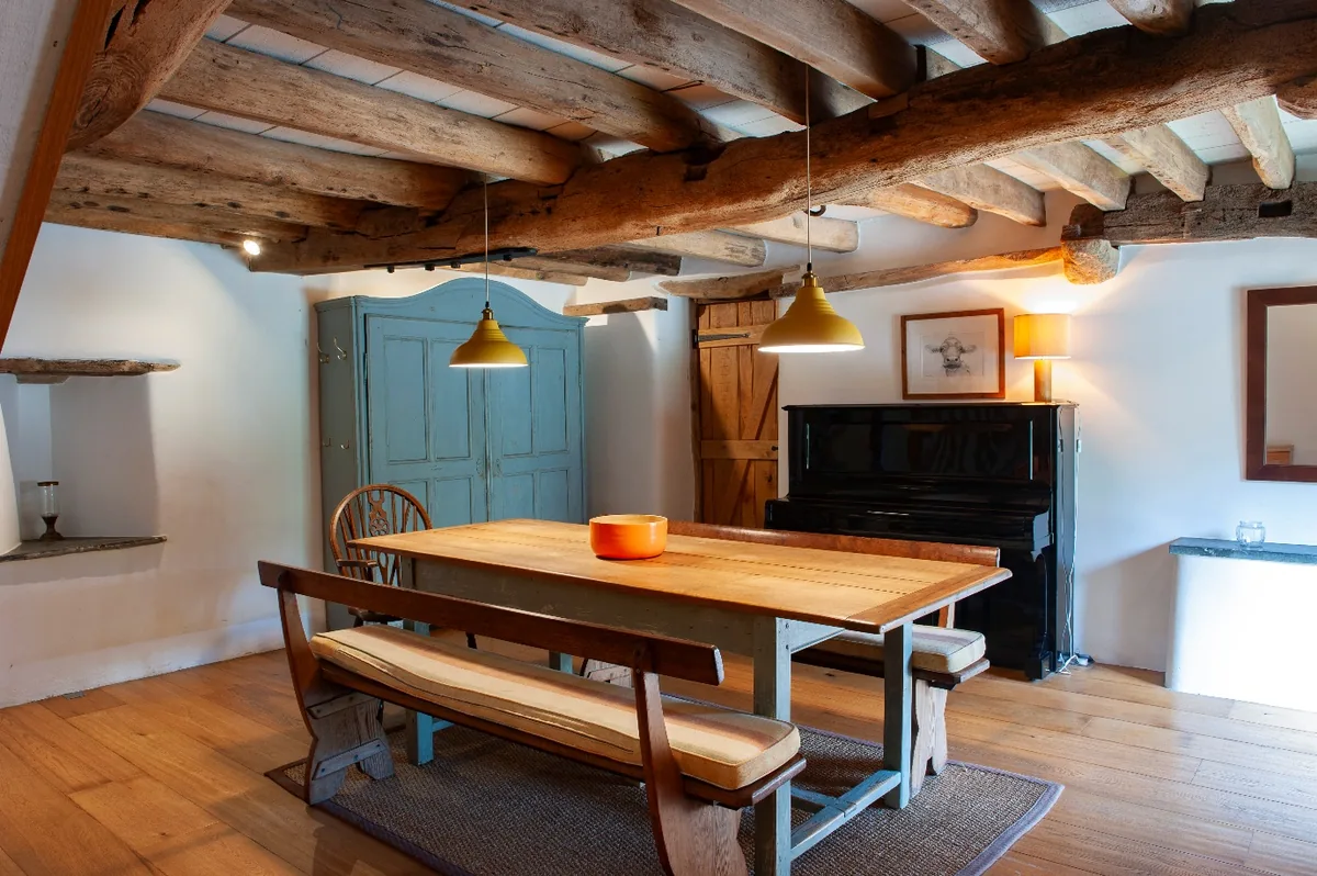Dining room Giles - self-catering holiday cottage Dartmoor