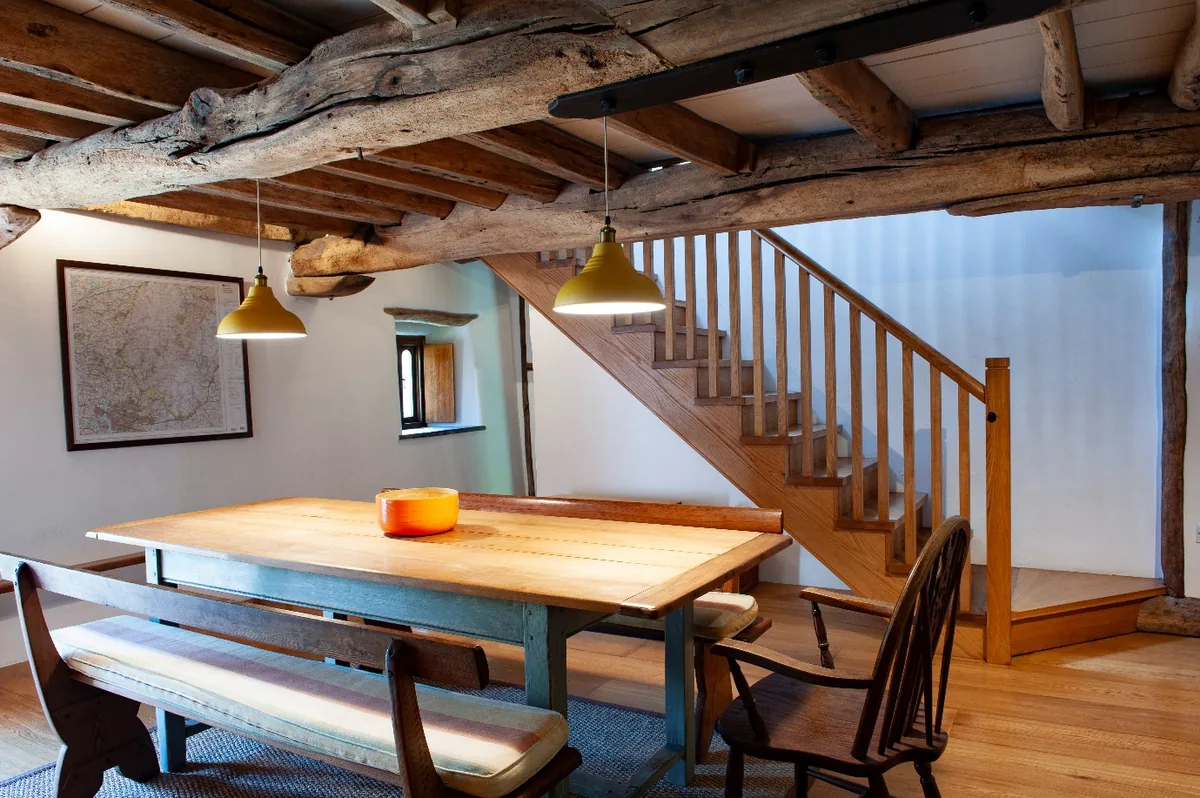 Dining room Giles - self-catering holiday cottage Dartmoor